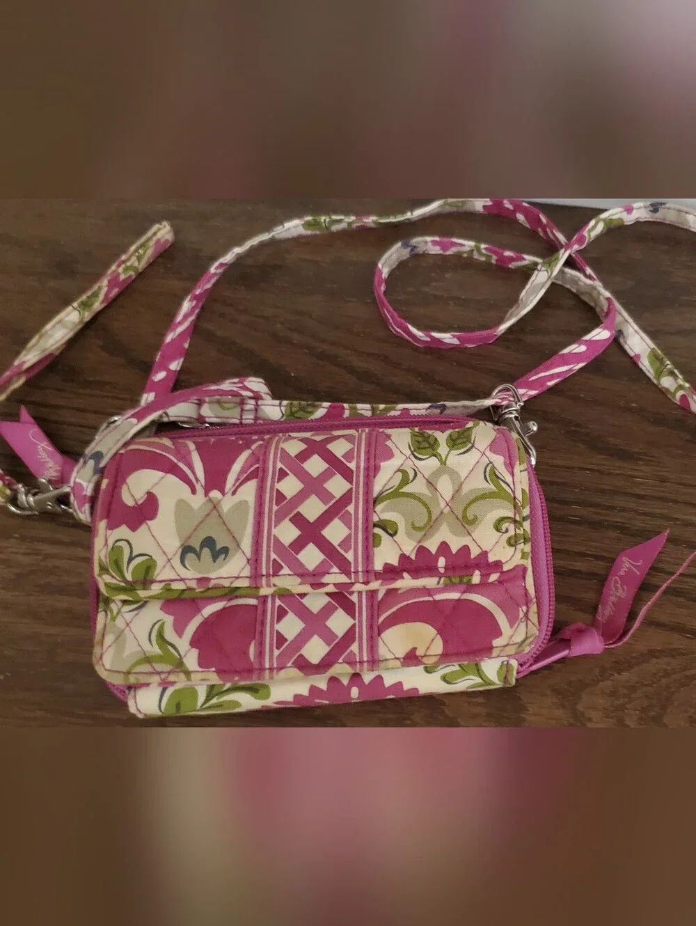 Retired Vera Bradley Julep Tulip All in One Crossbody Bag